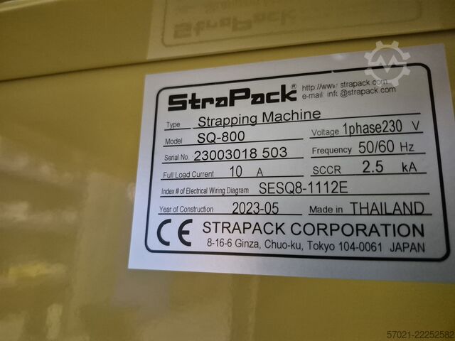 Strapping machine STRAPACK SQ800