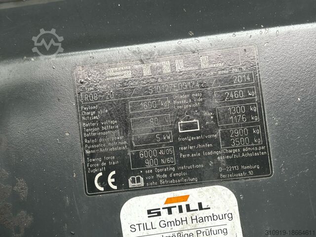 Elektro-Plattformwagen STILL R08-20