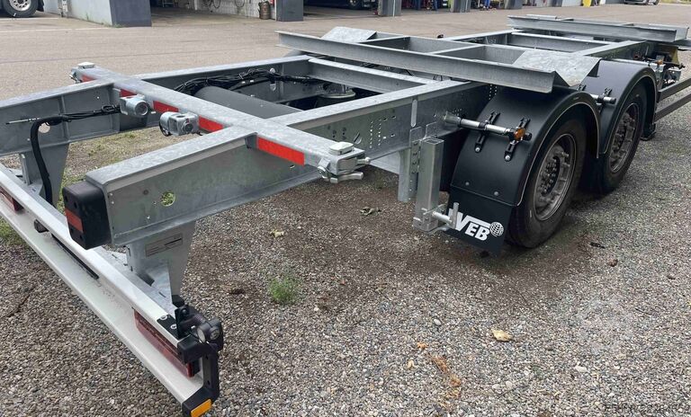 Anhänger-Wechselfahrgestell  WEB-Trailer 2-Achsen BDF 1120-1320