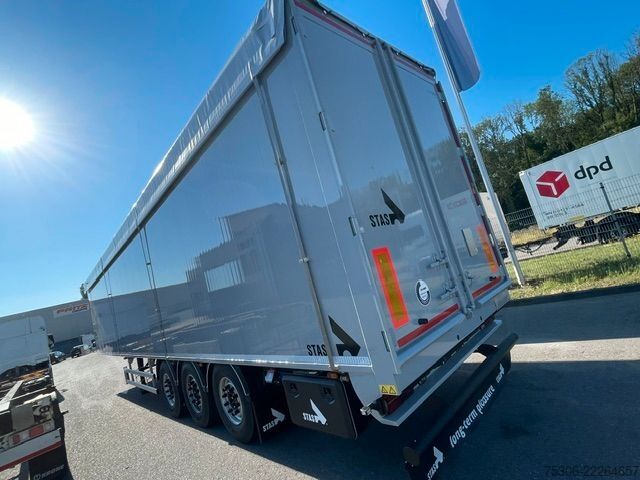 Walking floor semitrailer STAS bioSTAR 90,6 cbm