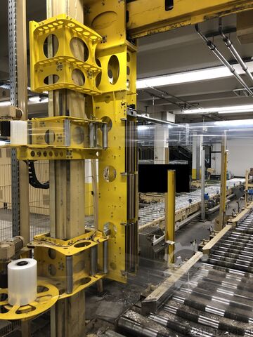 Zweifach Folienbanderolierer Pallet Winder Eurapack Palettenwickler