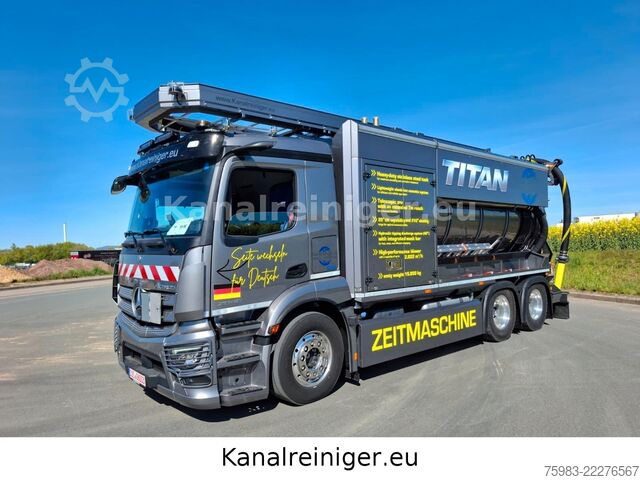 Saugwagen MERCEDES-BENZ Actros 2546 L 6x2 BL Krüger Sauger SSP12-2 GAK