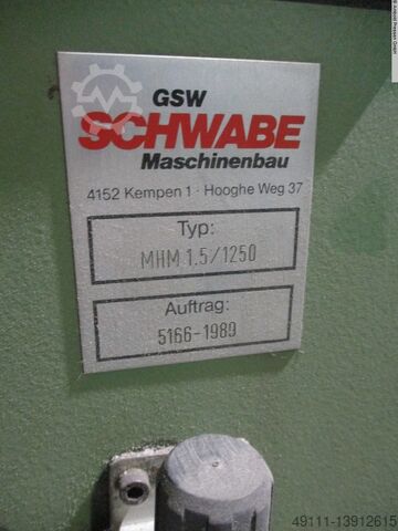 Coiler GSW-SCHWABE MHM 1,5/1250