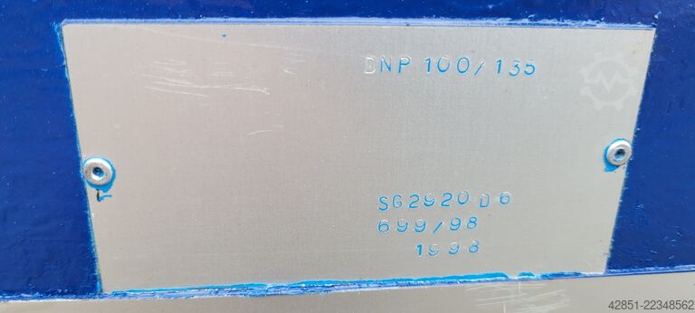 Magnetic separator, overband magnet SGM Magnetics Italy DNP 100/135