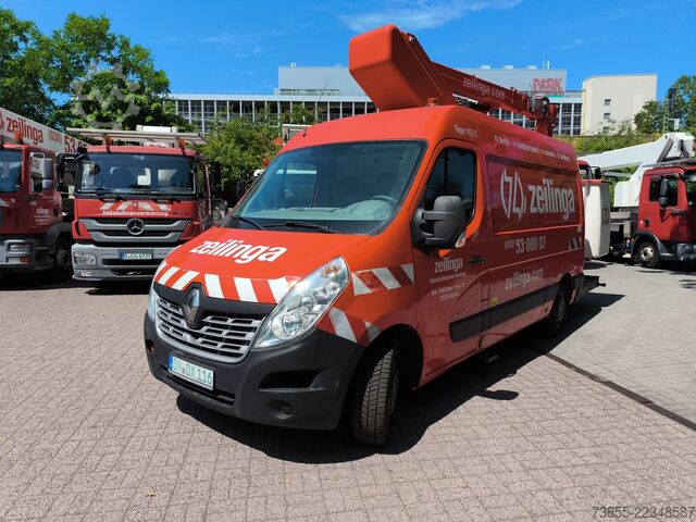 Truck-Mounted Boom Lift Renault Master France Elevateur 142TPFi