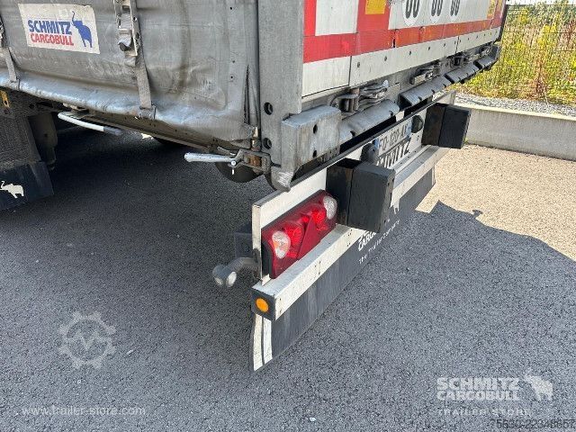 Open semitrailer with tarp Schmitz Cargobull Semitrailer Curtainsider Coil