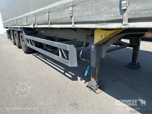 Open semitrailer with tarp Schmitz Cargobull Semitrailer Curtainsider Coil