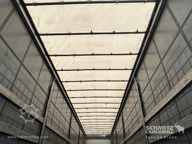 Open semitrailer with tarp Schmitz Cargobull Semitrailer Curtainsider Coil