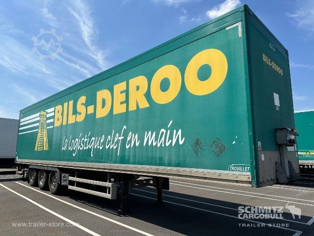Box semitrailer Trouillet Semitrailer Dryfreight Mega Hayon