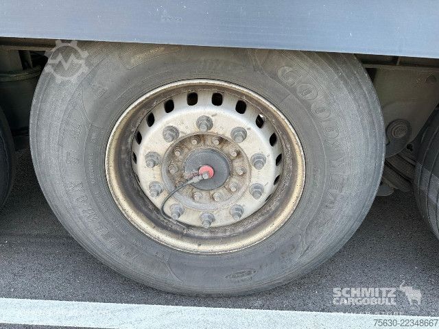 Box semitrailer Trouillet Semitrailer Dryfreight Mega Hayon