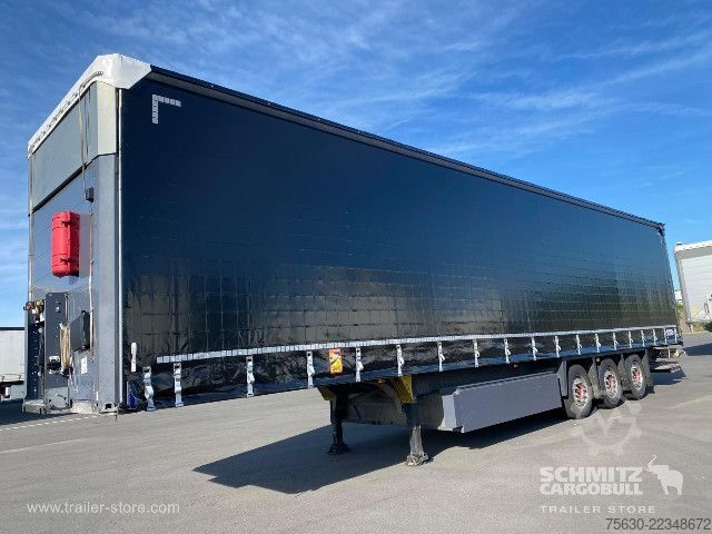 Auflieger mit Pritsche & Plane Schmitz Cargobull Semitrailer Curtainsider Mega Hayon