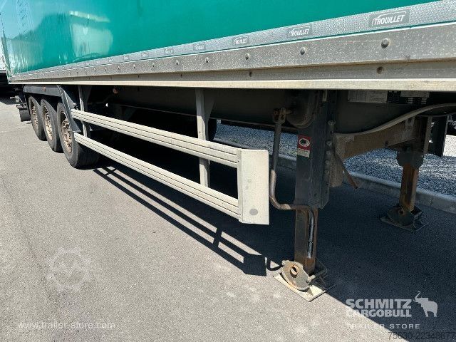 Box semitrailer Trouillet Semitrailer Dryfreight Mega