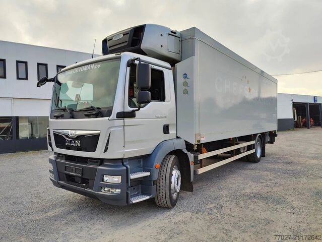 Refrigerated/frozen transport MAN TGM 18.290 Euro 6 Frigo Carrier Supra