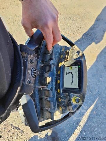 Ladepritsche Mercedes-Benz Actros 4151 V8 8x4 roofcrane / dachdecker Palfi...