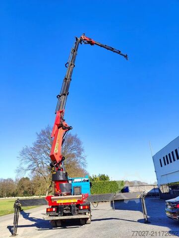 Ladepritsche Mercedes-Benz Actros 4151 V8 8x4 roofcrane / dachdecker Palfi...