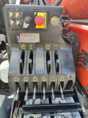 Hook arm system MAN TGM 18.290 4x2 Euro 6 + Crane Palfinger PK15500