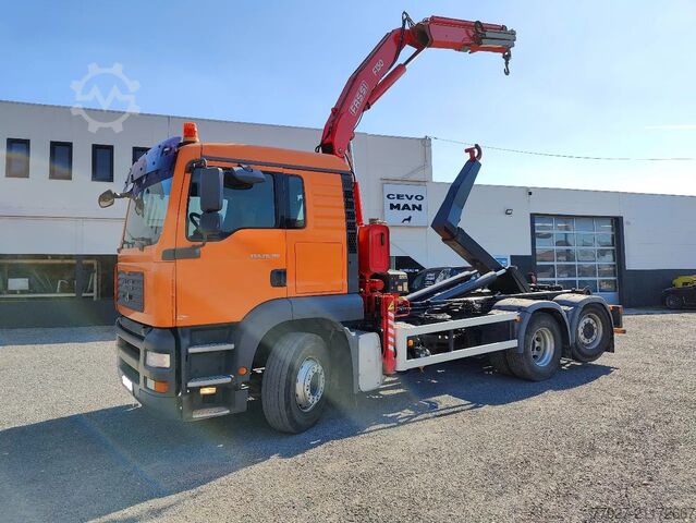 Hakenarmsystem MAN TGA 28.310 Container / Fassi F130