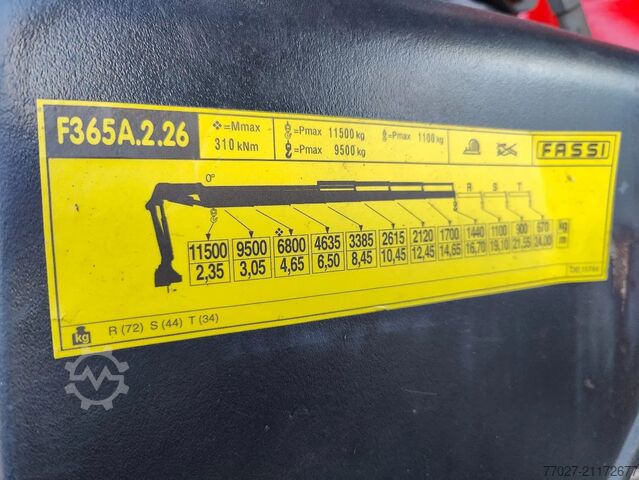 Kipper mit Kran MAN TGS 35.500 !!PROMO!! Tridem 8x4 Euro6 Kipper Kr...