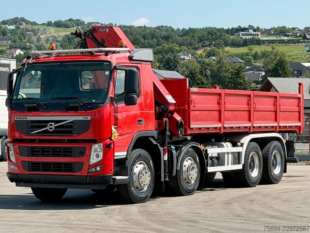 Truck mounted crane VOLVO FM 420 Kipper 6,40m *HMF 2020 K5/FUNK *8x4
