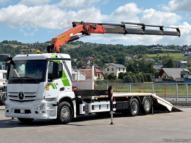 Truck mounted crane MERCEDES-BENZ ANTOS 2543 * PK 33002 - EH C + FUNK / TOPZUSTAND