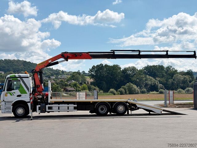 Truck mounted crane MERCEDES-BENZ ANTOS 2543 * PK 33002 - EH C + FUNK / TOPZUSTAND