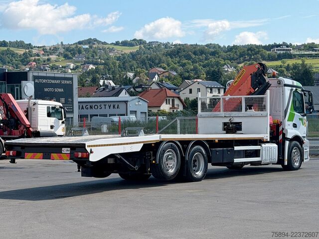 Truck mounted crane MERCEDES-BENZ ANTOS 2543 * PK 33002 - EH C + FUNK / TOPZUSTAND