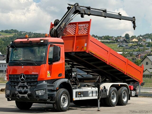 Truck mounted crane MERCEDES-BENZ AROCS 2640 *HIAB 144 BS - 3/FUNK  + * 6x4
