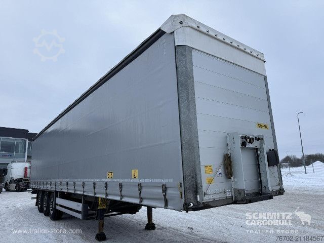 Auflieger mit Pritsche & Plane Schmitz Cargobull Curtainsider Standard