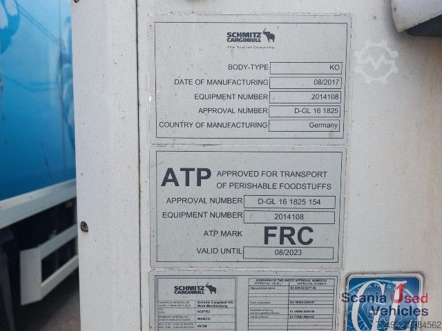 Reefer trailer Schmitz Cargobull SCB D2 Tiefkühlkoffer TK SLXi 300