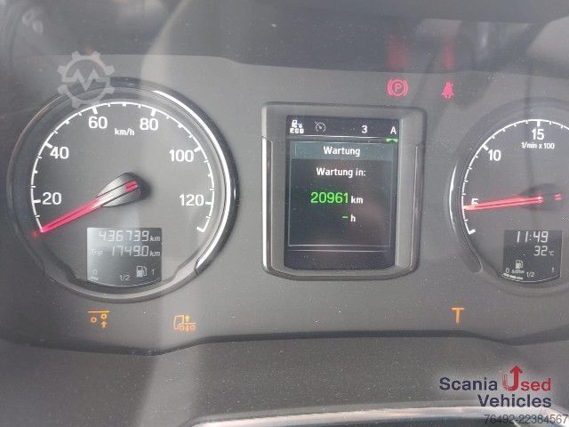 Refrigerated truck Scania R 410 B6x2NB Tiefkühlkoffer TK SLXi300 Ladebordwa