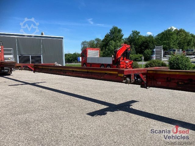 Low loader semitrailer Nooteboom OBV-55-03V 3 fach Tele !!!