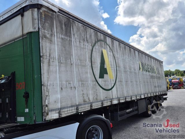 Open semitrailer Schwarzmüller J-Serie Pritsche Plane Joloda