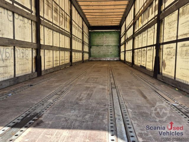 Open semitrailer Schwarzmüller J-Serie Pritsche Plane Joloda