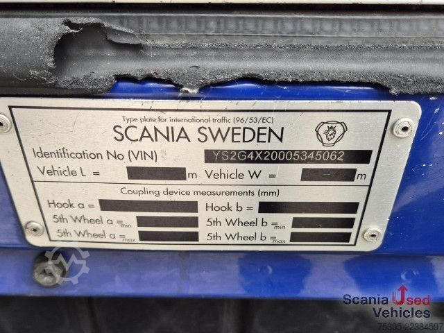 Flatbed truck with tarp Scania G 360 LB4x2MLB Pritsche PL Smart 2 !!