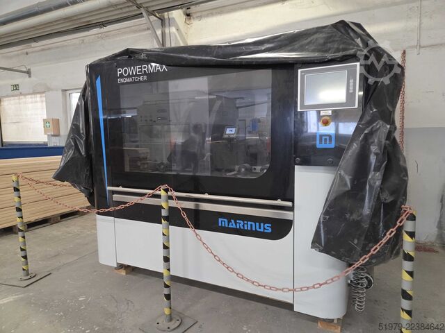 Parquett profile cutting tenoning machin Marinus Powermax Endmatcher