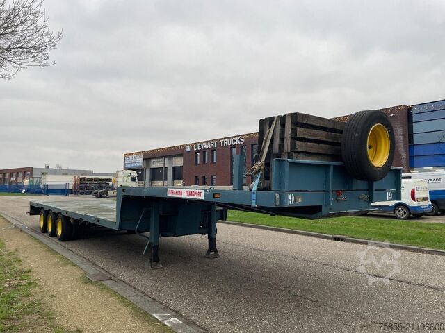 Tieflader Groenewegen ZOUS-15-24 Lowbed / Steel Suspension / Extendab...