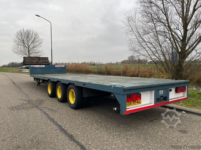 Tieflader Groenewegen ZOUS-15-24 Lowbed / Steel Suspension / Extendab...