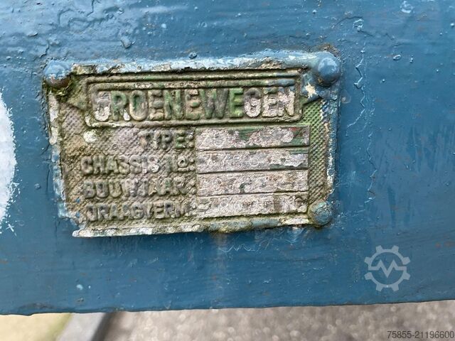 Tieflader Groenewegen ZOUS-15-24 Lowbed / Steel Suspension / Extendab...