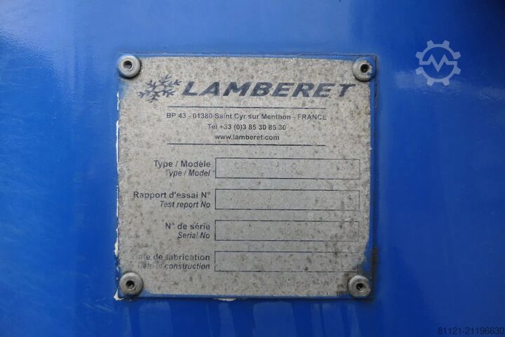 Kühl-/Tiefkühltransport LAMBERET LVF S 3E | CARRIER VECTOR 1850 Mt / 11672h | 20...