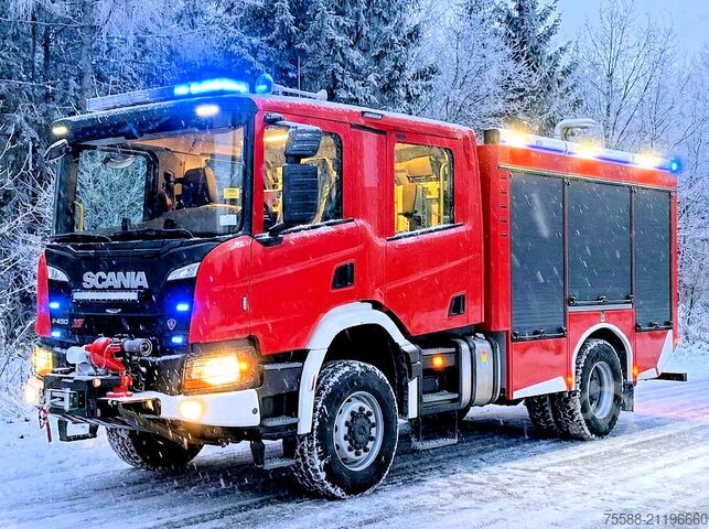 Fire truck SCANIA P450 XT Allrad TLF4000-St 5.000 l Wasser