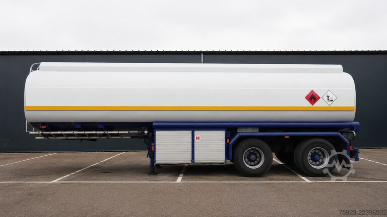 Tanker truck DIJSSEL 2 Axle adr fuel tank trailer