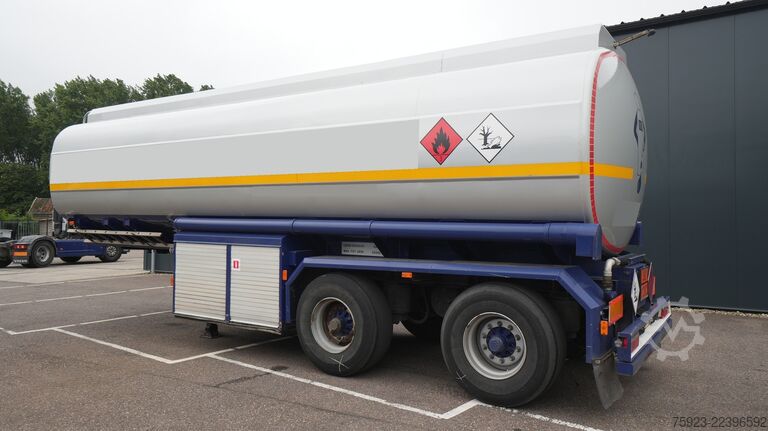 Tanker truck DIJSSEL 2 Axle adr fuel tank trailer