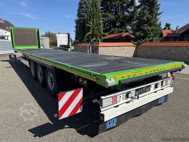 SD platform, steering axle, lift axle, stakes Krone SD Plateau, Lenkachse, Liftachse, Rungen