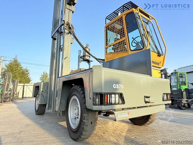Side loader forklift Baumann GS 70/14/50 DUPLEX DIESEL LIKE NEW