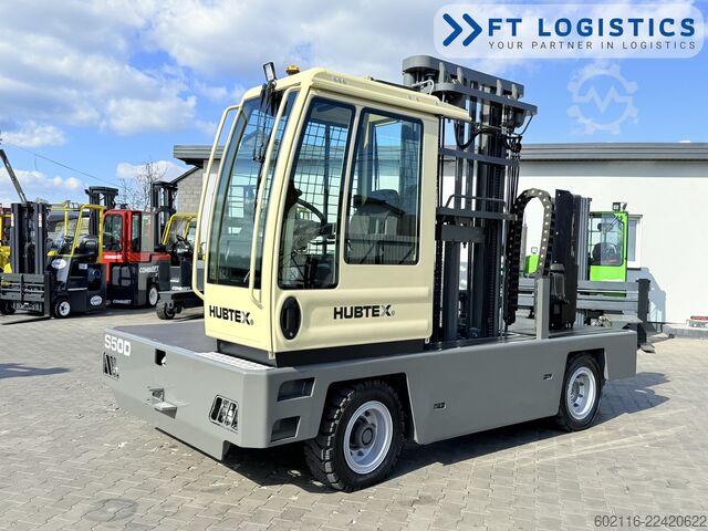 Seitenstapler Hubtex S50D TRIPLEX 6300 FREE-LIFT PLATFORM1600