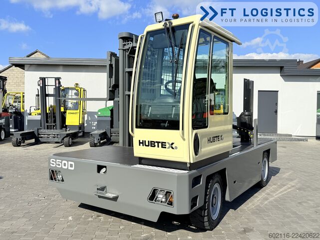 Seitenstapler Hubtex S50D TRIPLEX 6300 FREE-LIFT PLATFORM1600