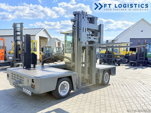 Seitenstapler Hubtex S50D TRIPLEX 6300 FREE-LIFT PLATFORM1600