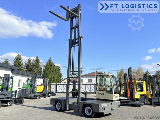 Seitenstapler Hubtex S50D TRIPLEX 6300 FREE-LIFT PLATFORM1600