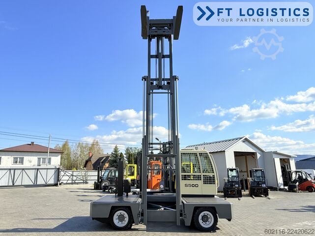 Seitenstapler Hubtex S50D TRIPLEX 6300 FREE-LIFT PLATFORM1600