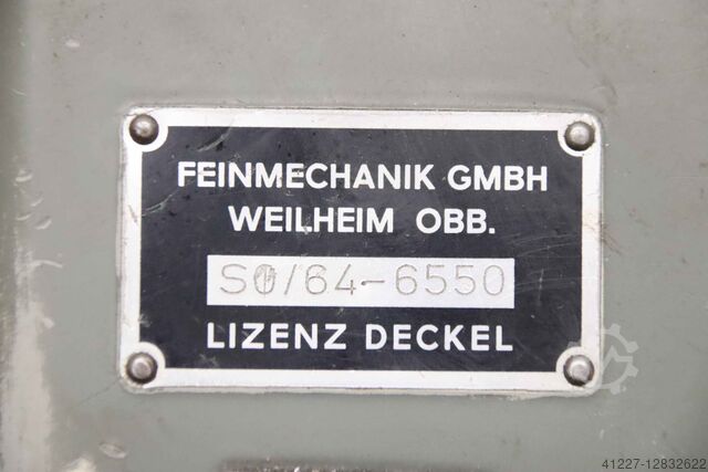 Stichelschleifmaschine Weilheim Deckel SO/64-6550